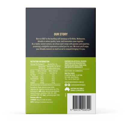 Arkadia Matcha Latte 136g