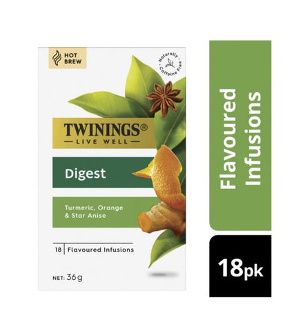 Twinings Digest, Turmeric, Orange & Star Anise