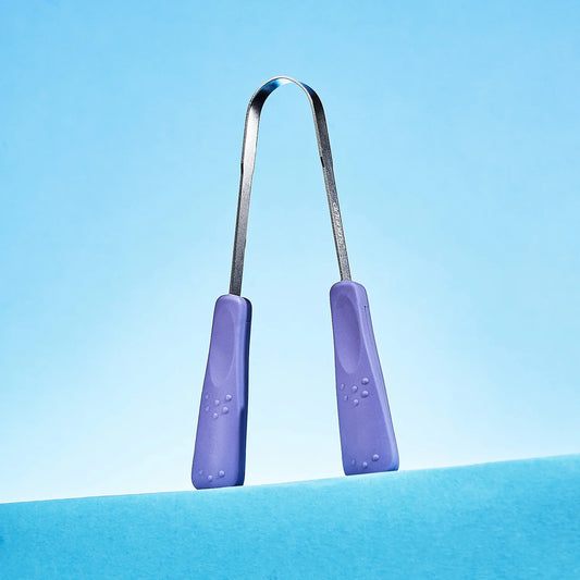 Dr. Tung's Stainless Steel Tongue Cleaner w/ Travel Pouch