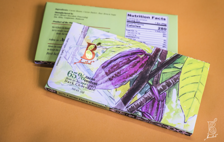 Ben's Blend 65% Cacao Dark Chocolate Bean-to-Bar 45g