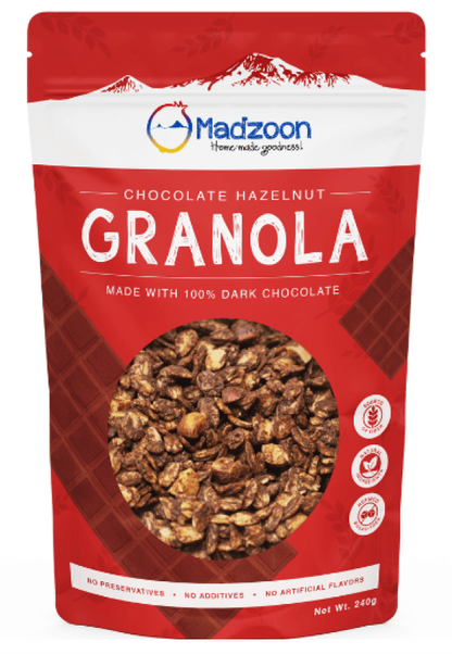 Madzoon Dark Chocolate Hazelnut Granola