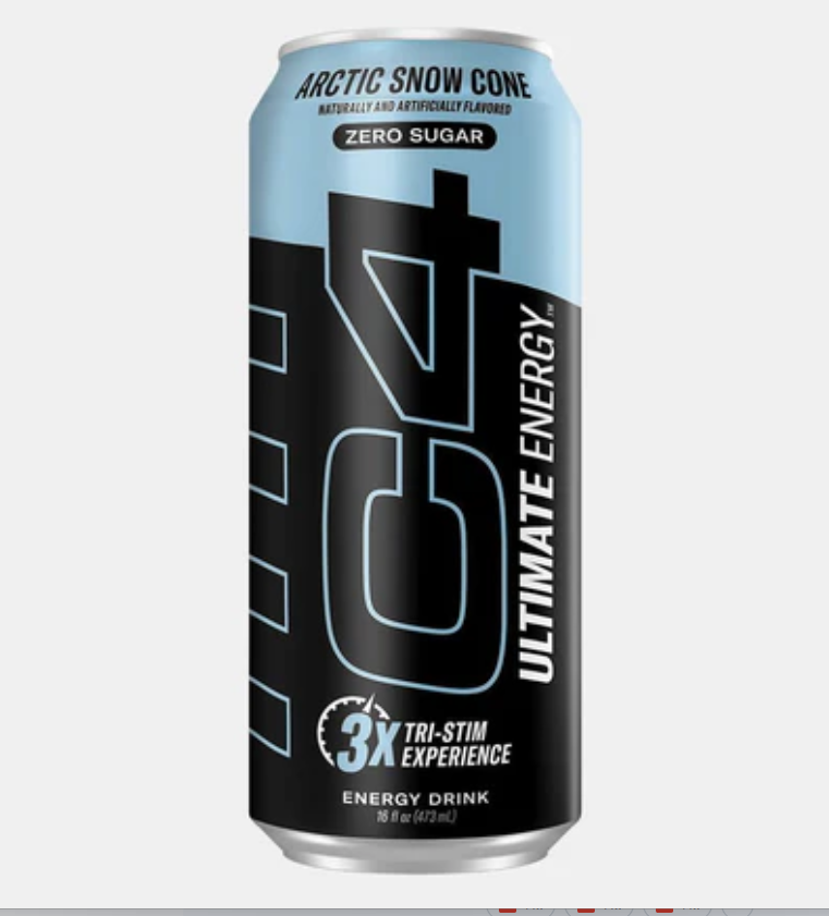 C4 Ultimate Sugar Free Energy Drink 473ml