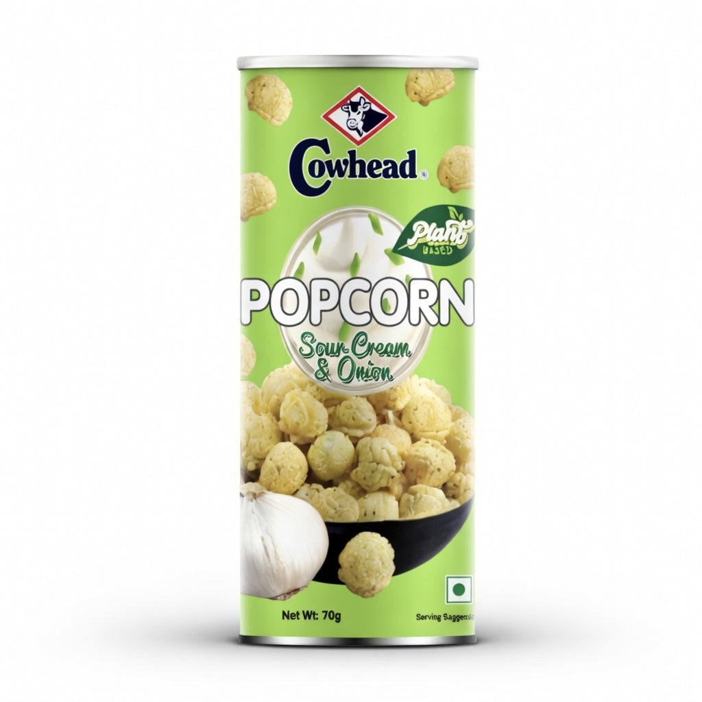Cowhead Plant Based Popcorn 70g
