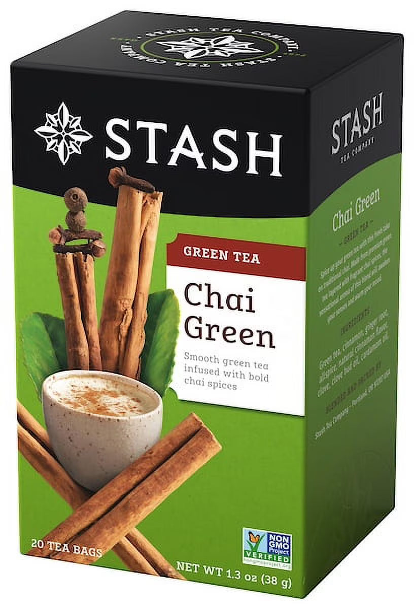 Stash Chai Green Tea, 20 Tea Bags