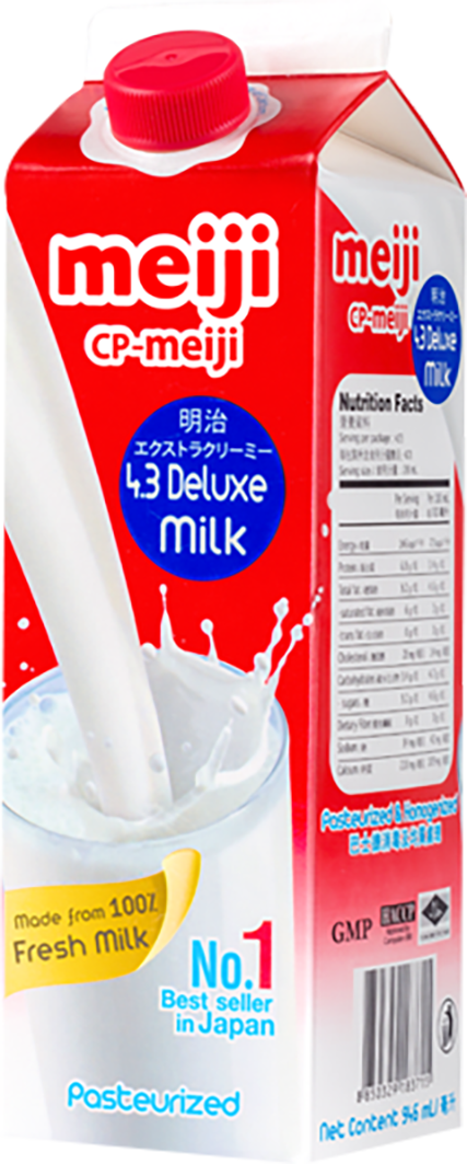 Meiji 4.3% Deluxe Milk 946ml