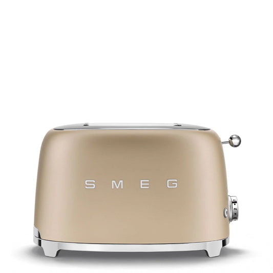Smeg Champagne Matte Toaster