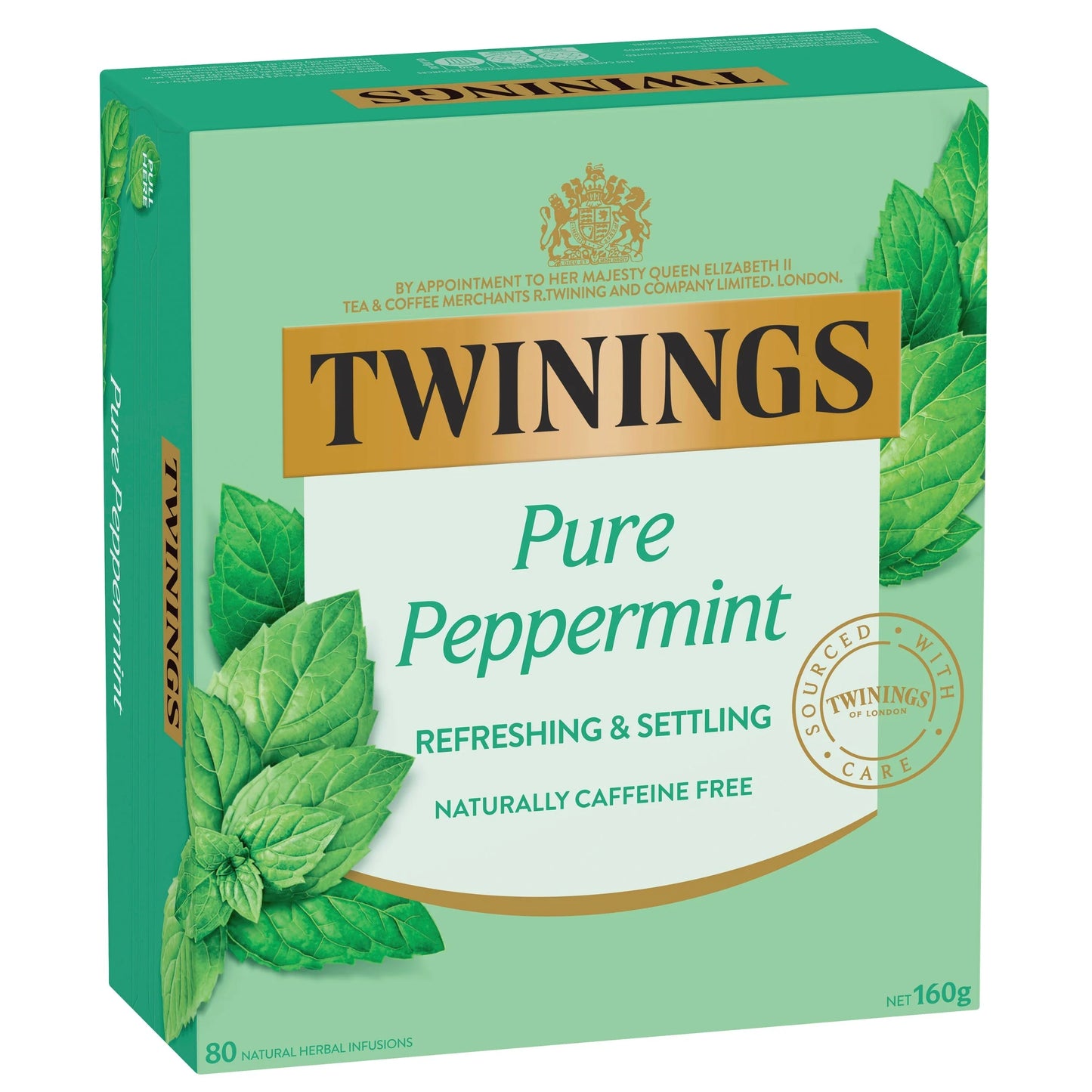 Twinings Pure Peppermint Tea, 80 Bags