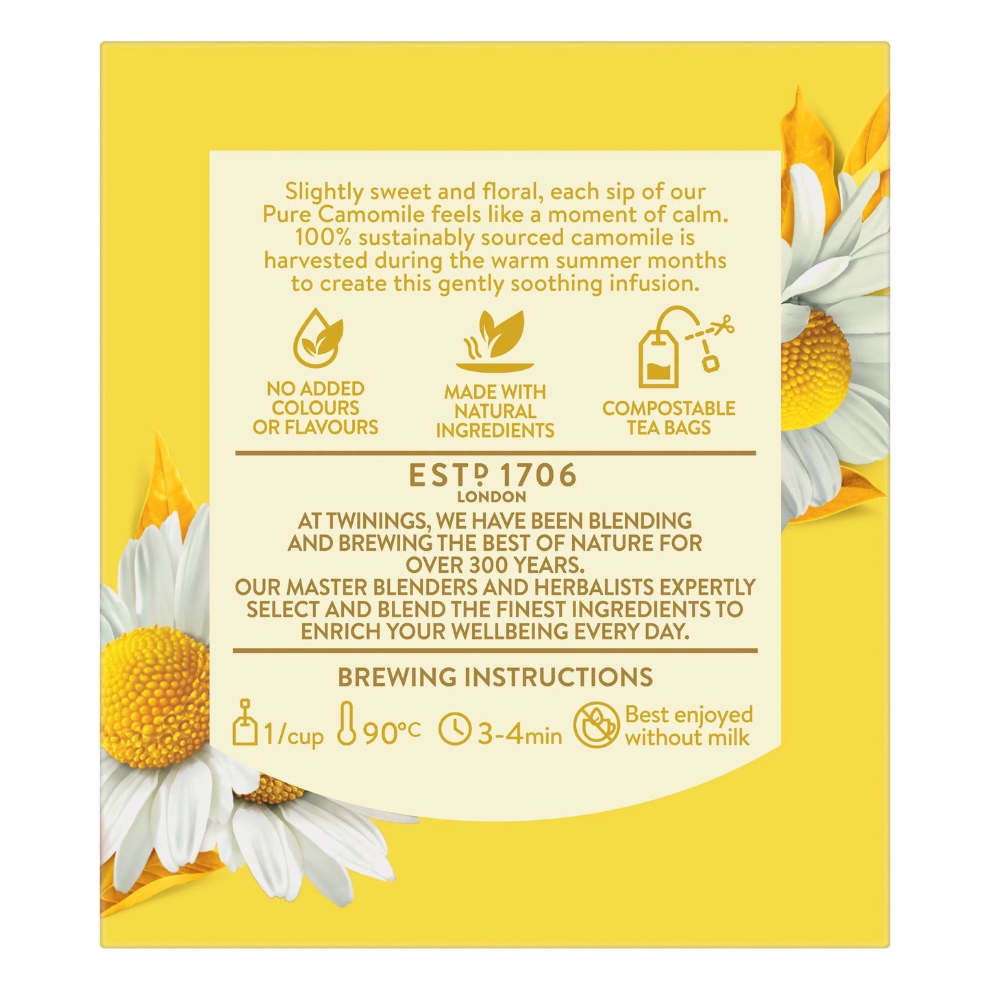 Twinings Pure Camomile Tea, 80 Bags