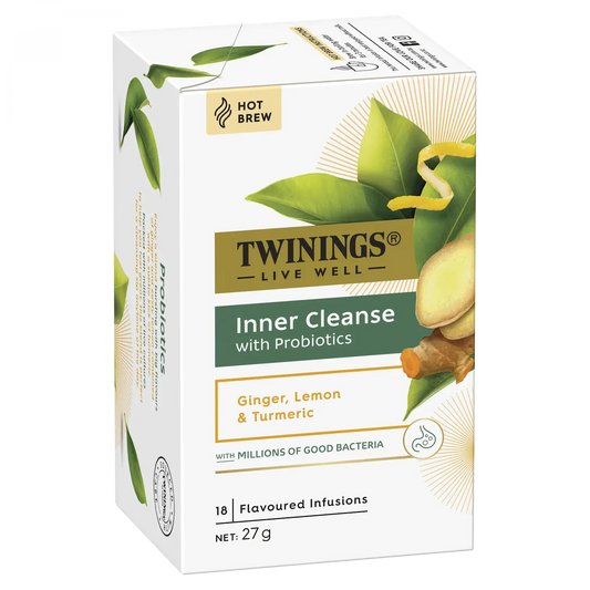 Twinings Inner Cleanse w/ Probiotics, 18 Tea Bags