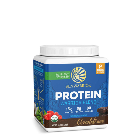 Sunwarrior Chocolate Warrior Blend Protein 425g