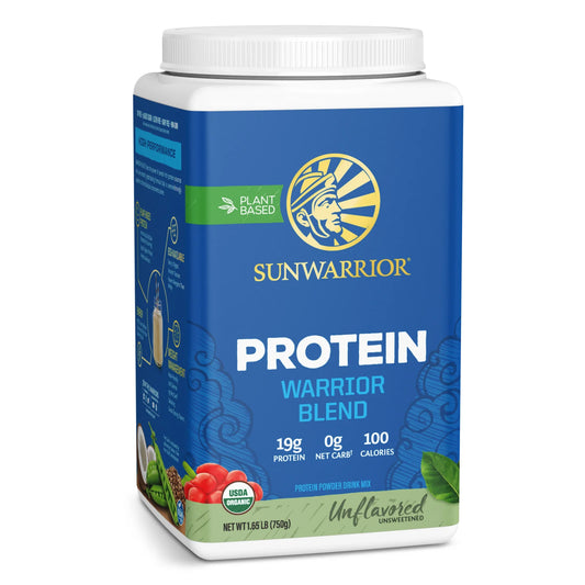 Sunwarrior Unflavored Warrior Blend Protein 750g