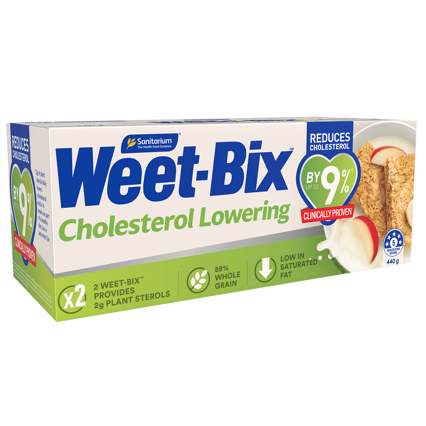 Sanitarium Weet-Bix Cholesterol Lowering Breakfast Cereal 440g