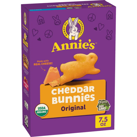 Annie's Organic Cheddar Bunnies 213g