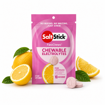 SaltStick FastChews Chewable Electrolytes, 10 Tablets