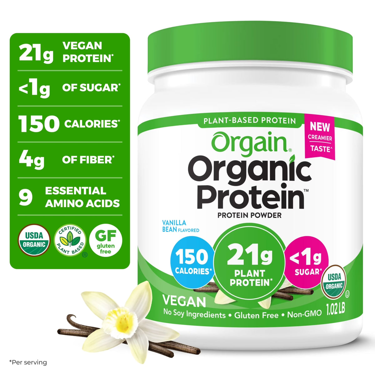 Orgain Organic Protein Powder 920g