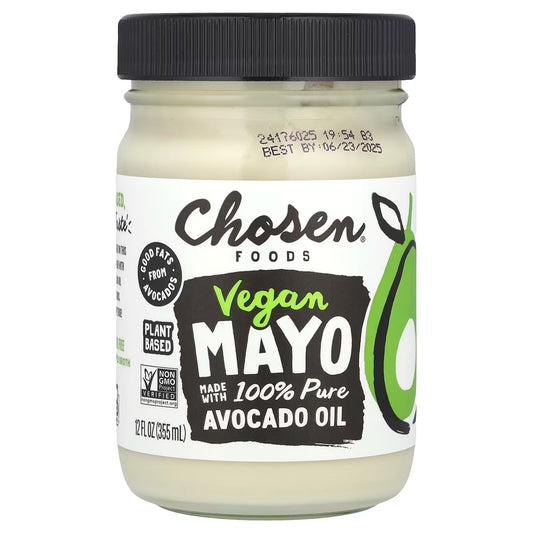 Chosen Foods Avocado Oil Vegan Mayo 355ml