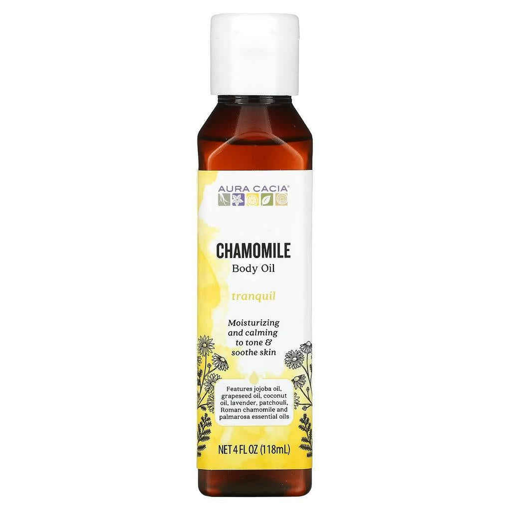 Aura Cacia Chamomile Body Oil 118ml