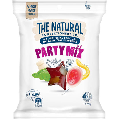 The Natural Confectionery Co. Party Mix 220g