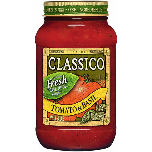 Classico Tomato & Basil Sauce 907g