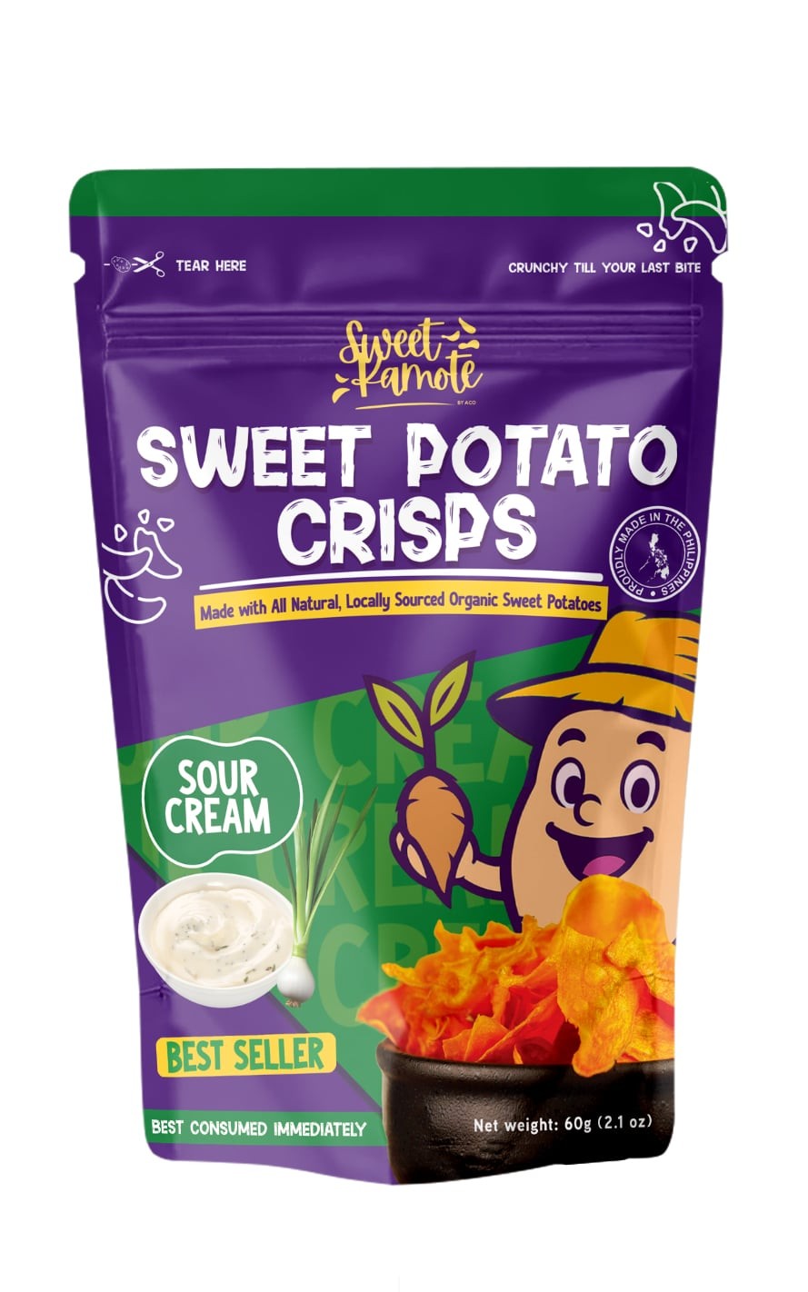 Sweet Kamote Crisps 60g