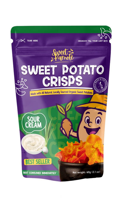 Sweet Kamote Crisps 60g