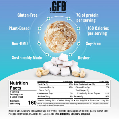 The GFB Coconut Cashew Bites 113g