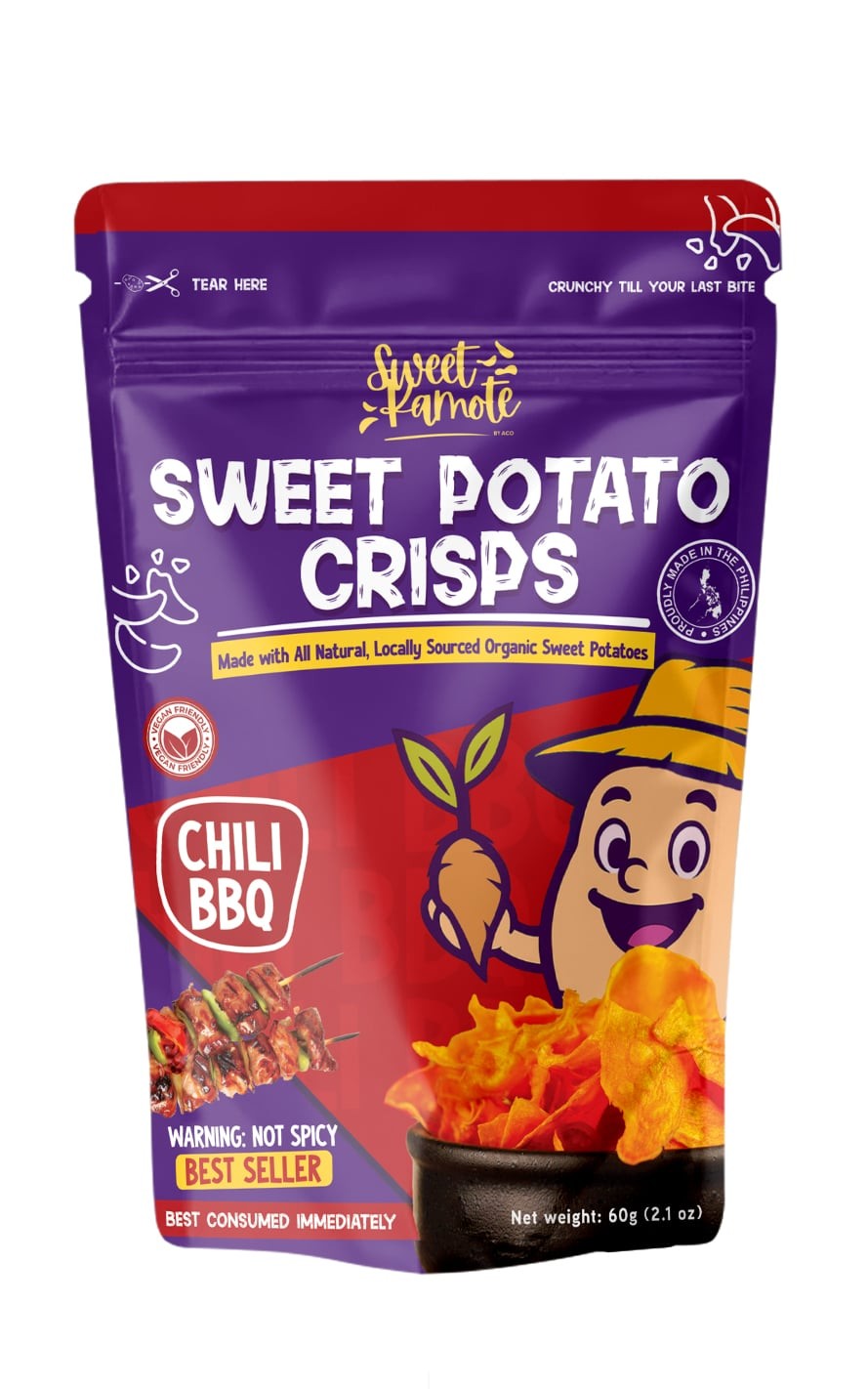 Sweet Kamote Crisps 60g