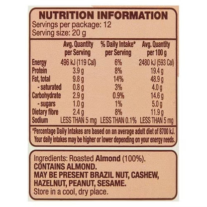 Oh So Natural Almond Spread 240g