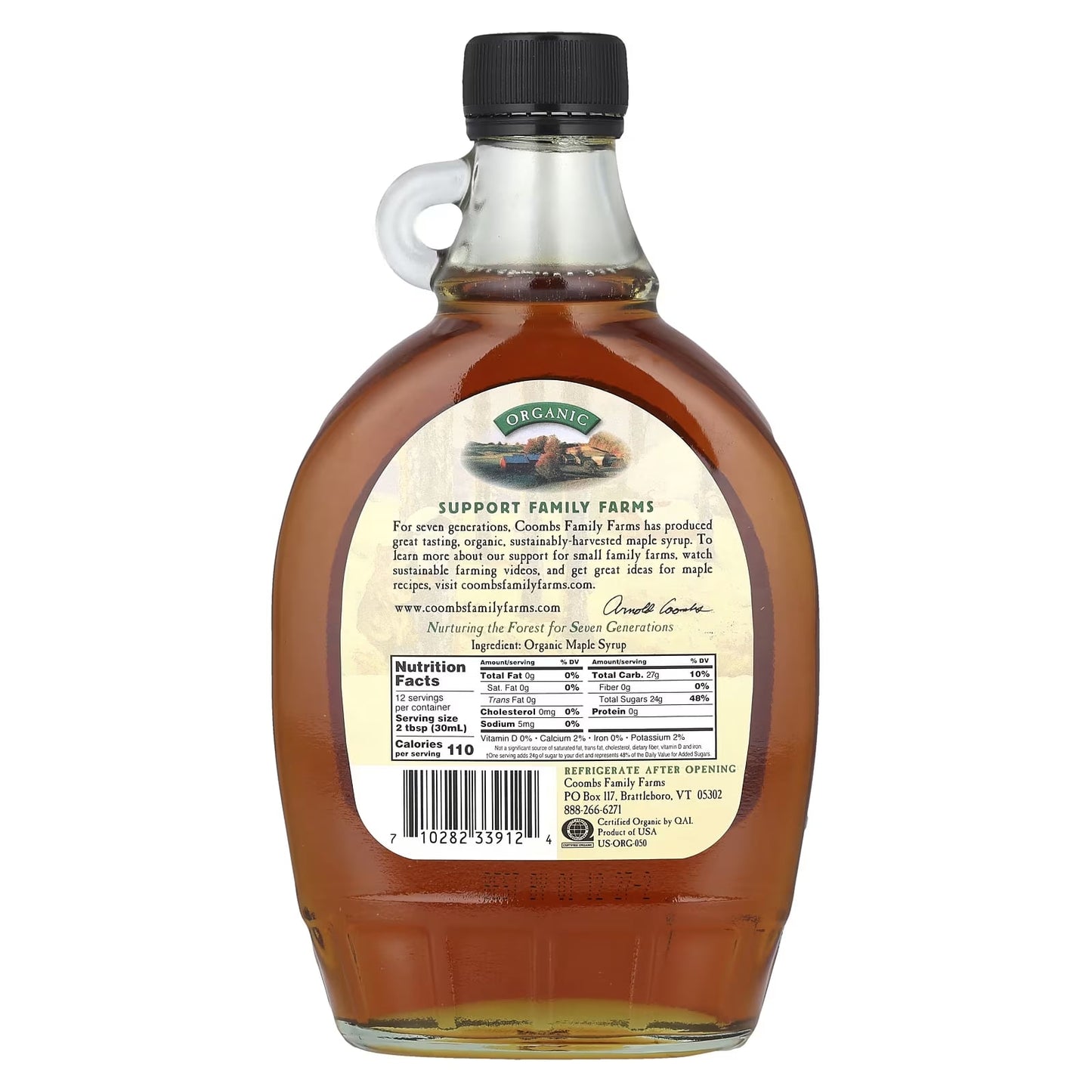 Coombs Family Farms Organic Maple Syrup 354ml