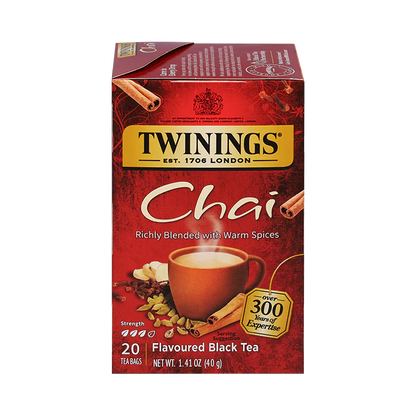 Twinings Chai Black Tea, 20 Tea Bags