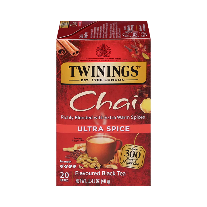 Twinings Chai Black Tea, 20 Tea Bags