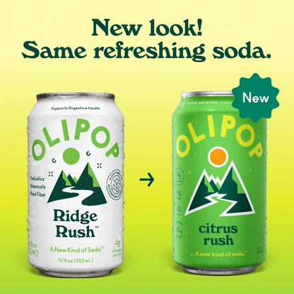 Olipop Citrus Rush Prebiotic Soda 355ml