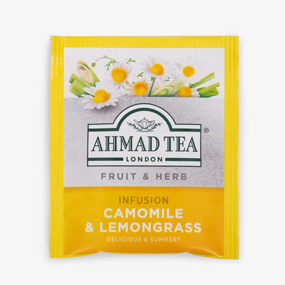 Ahmad Tea Camomile & Lemongrass Infusion, 20 Tea Bags