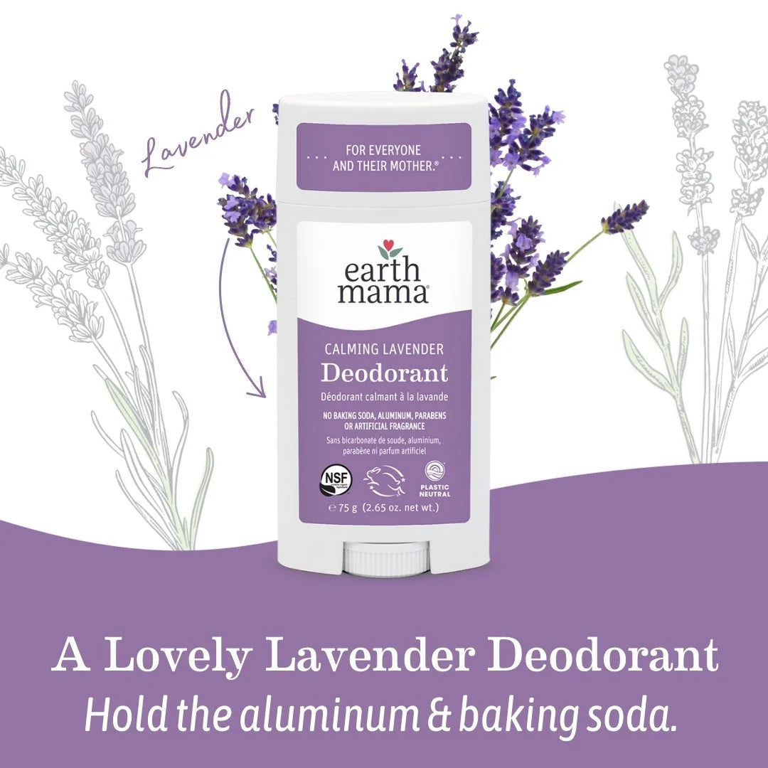 Earth Mama Calming Lavender Deodorant 75g