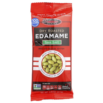 Seapoint Farms Dry Roasted Edamame Sea Salt 22.5g