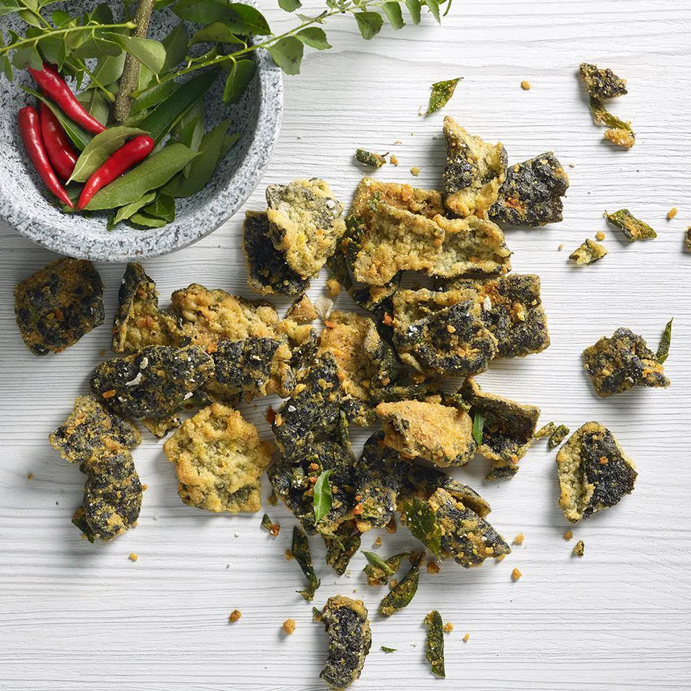 The Golden Duck Co. Salted Egg Crab Seaweed Tempura 110g