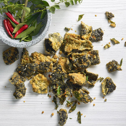 The Golden Duck Co. Salted Egg Crab Seaweed Tempura 110g