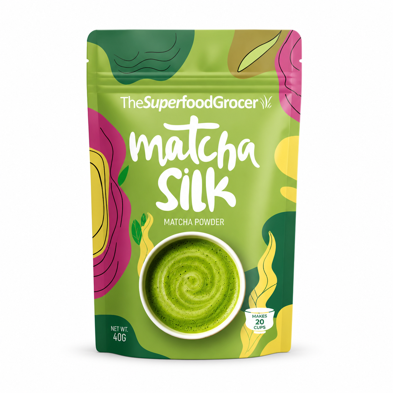 The Superfood Grocer Matcha Silk 40g