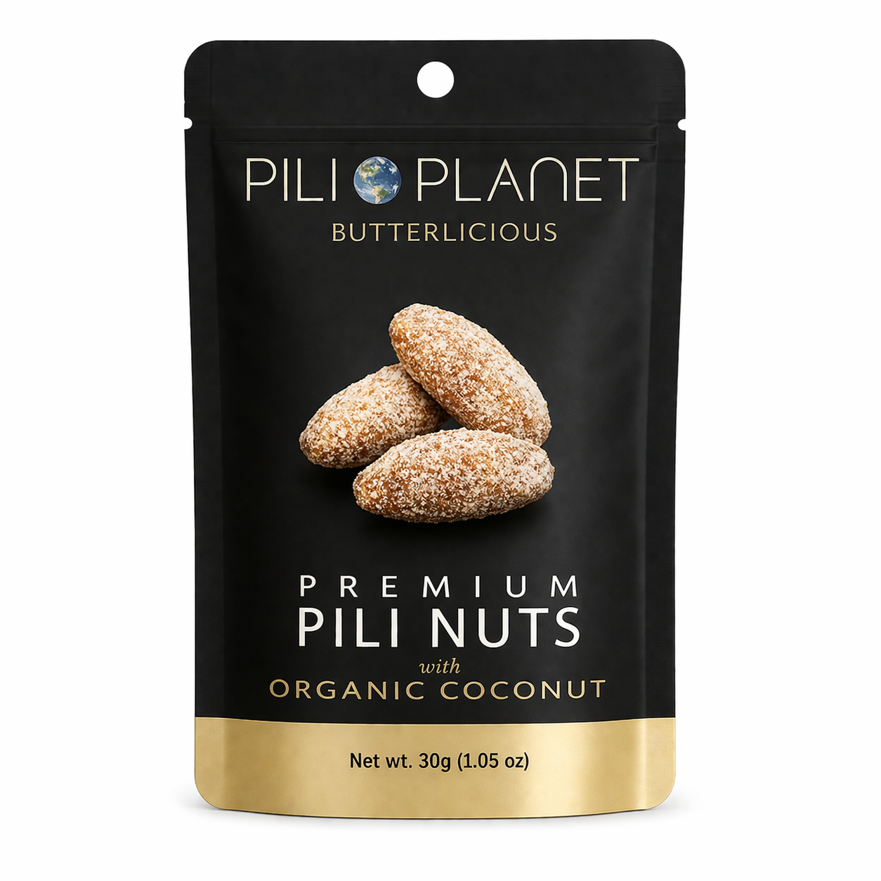 Pili Planet Sprouted Pili Nuts with Organic Coconut