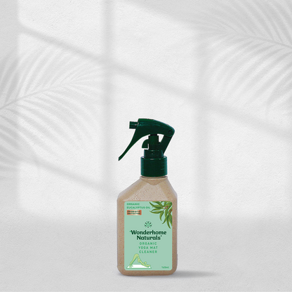 Wonderhome Naturals Organic Yoga Mat Cleaner Eucalyptus Oil 165ml