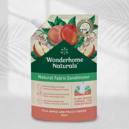 Wonderhome Naturals Fabric Conditioner Fuji Apple & Peach Grove