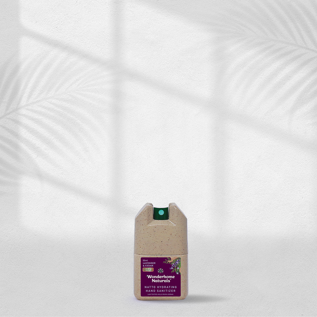 Wonderhome Naturals Natto Hydrating Hand Sanitizer 50ml