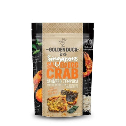 The Golden Duck Co. Salted Egg Crab Seaweed Tempura 110g