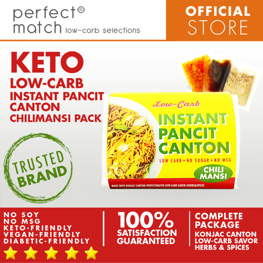 Perfect Match Keto Pancit Canton, Chilimansi
