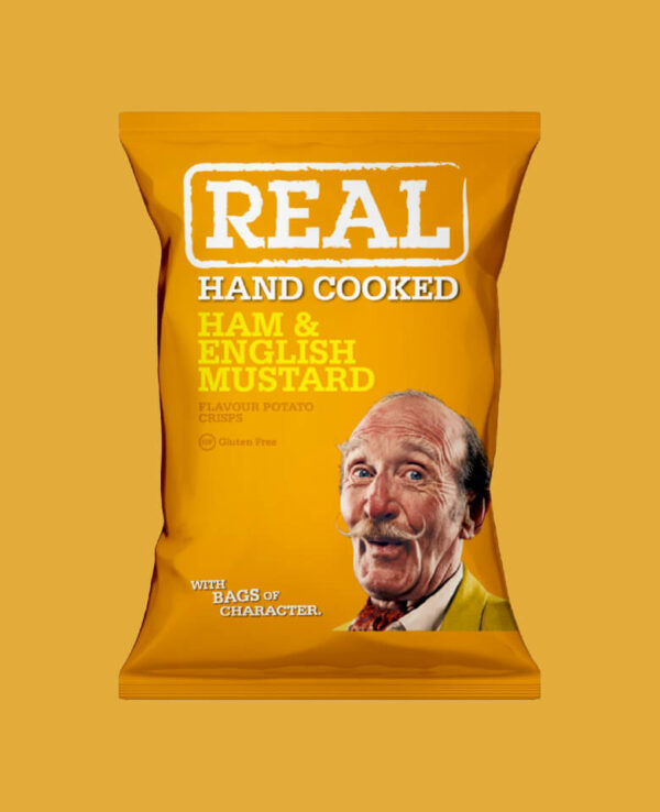 Real Hand Cooked Potato Crisps 150g