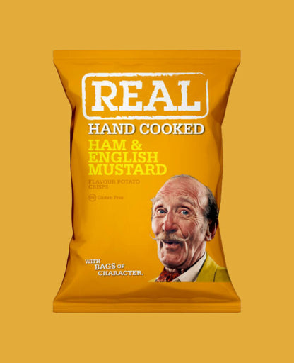 Real Hand Cooked Potato Crisps 150g