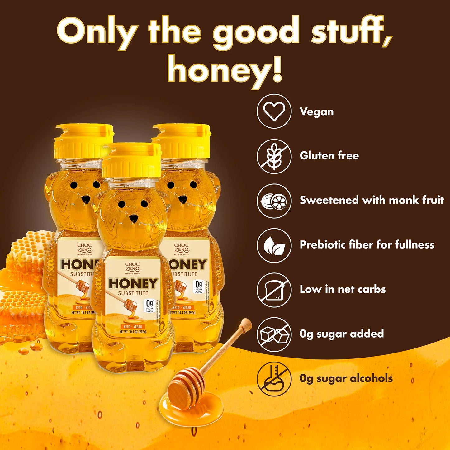ChocZero Honey Substitute 297g