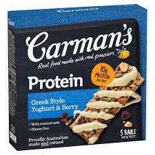 Carman's Greek Yoghurt & Berry Protein Bar