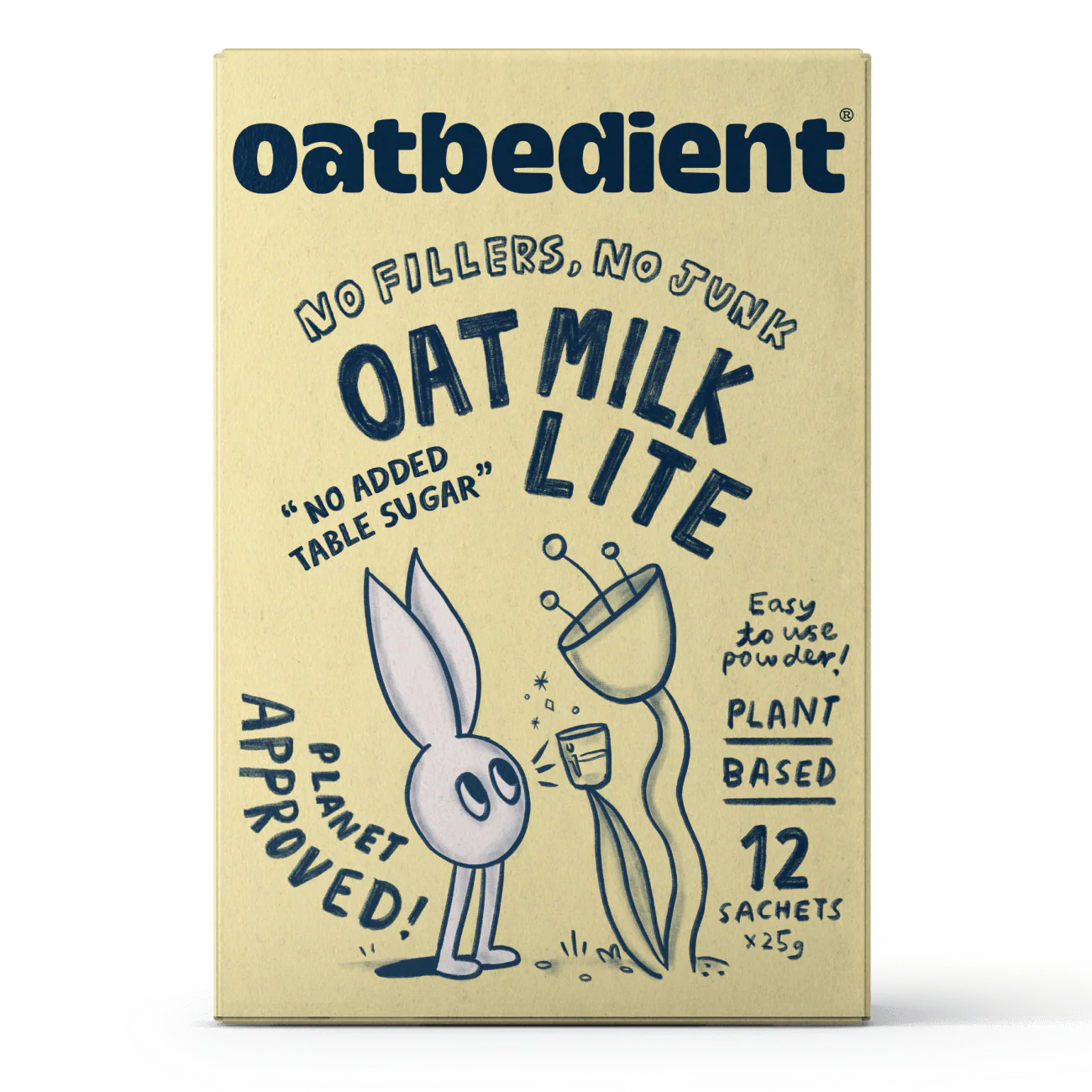 Oatbedient Oat Milk Lite 5x25g