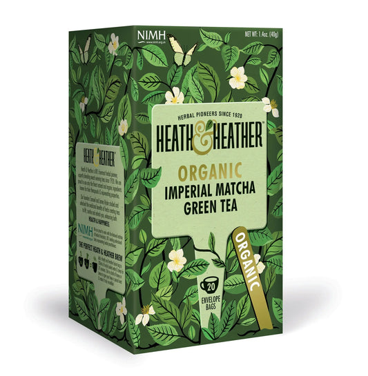 Heath & Heather Organic Imperial Matcha Green Tea, 20 Bags